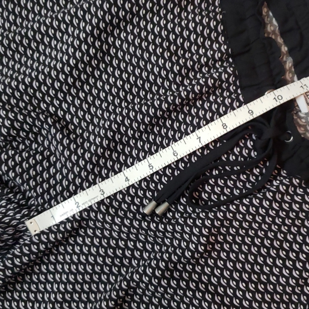 Splendid Black Patterned Jogger Pants Tuxedo Stri… - image 7